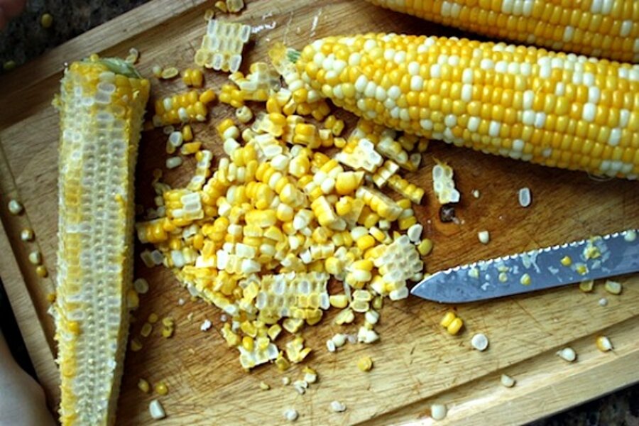 How to make corn broth